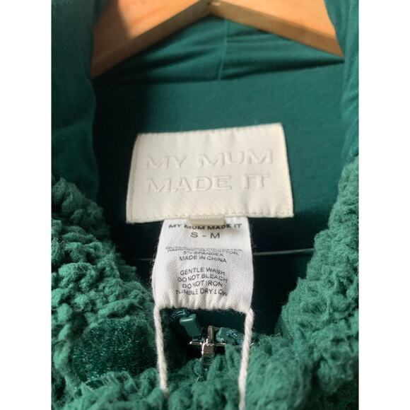 My Mum Made‎ it Hooded Shag Utility Jacket - Aventurine - Picture 9 of 12